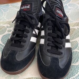 Adidas Samba Black and White Trainers